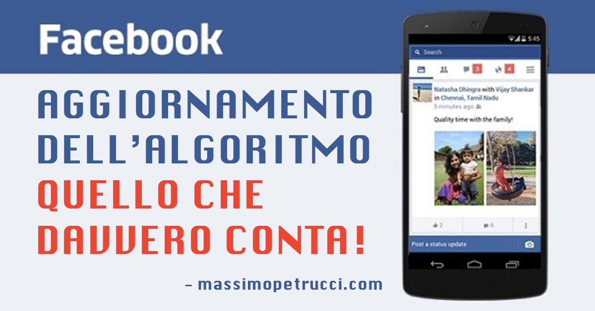 facebook aggiornamento luglio 2016